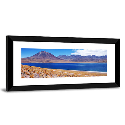 Miscanti Lagoon and Miñiques Volcano Wall Art