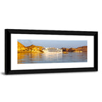 Lake Nasser Cruise Ship at Golden Hour Wall Art