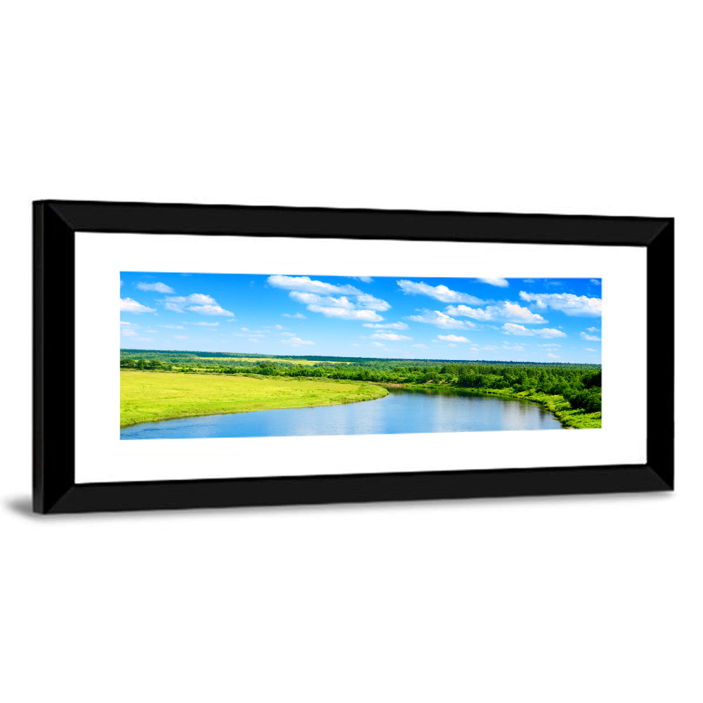 Blue River Meadow Wall Art