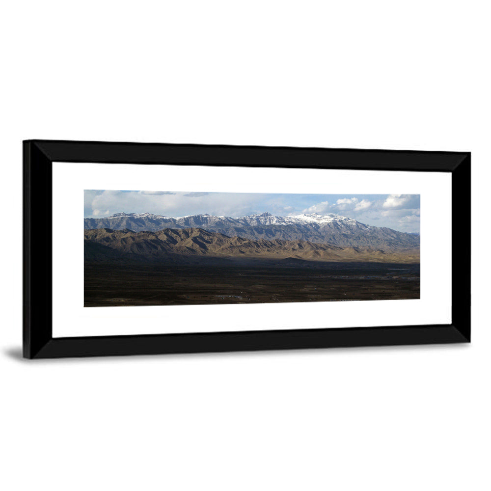 Snow Covered Afghan Mountains Wall Art