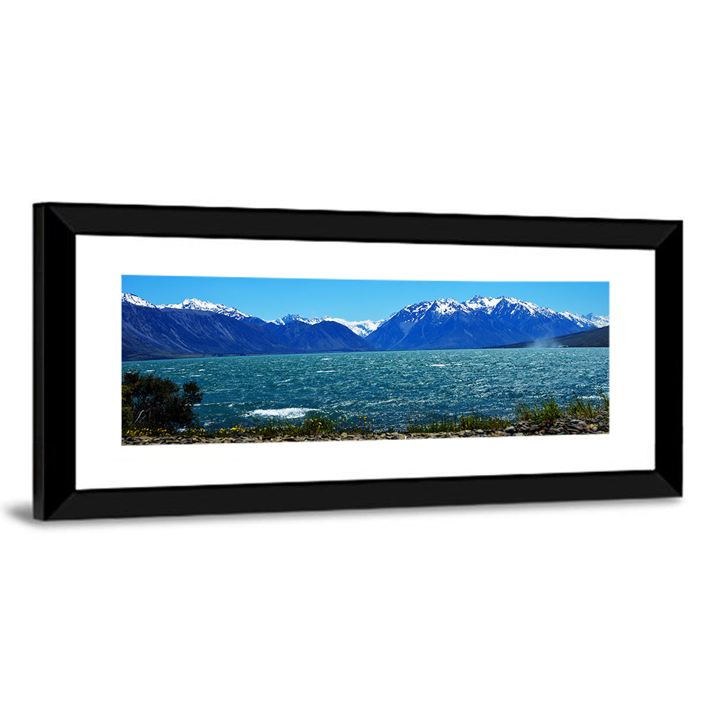 Lake Ohau Snow Peaks Wall Art