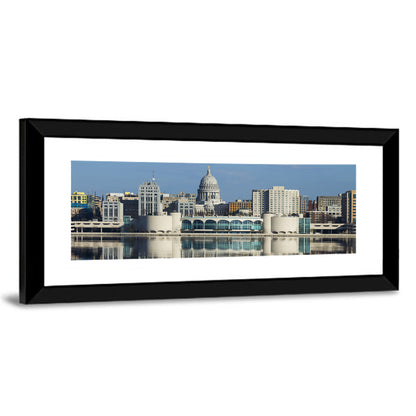 Madison Lake Monona Skyline Wall Art
