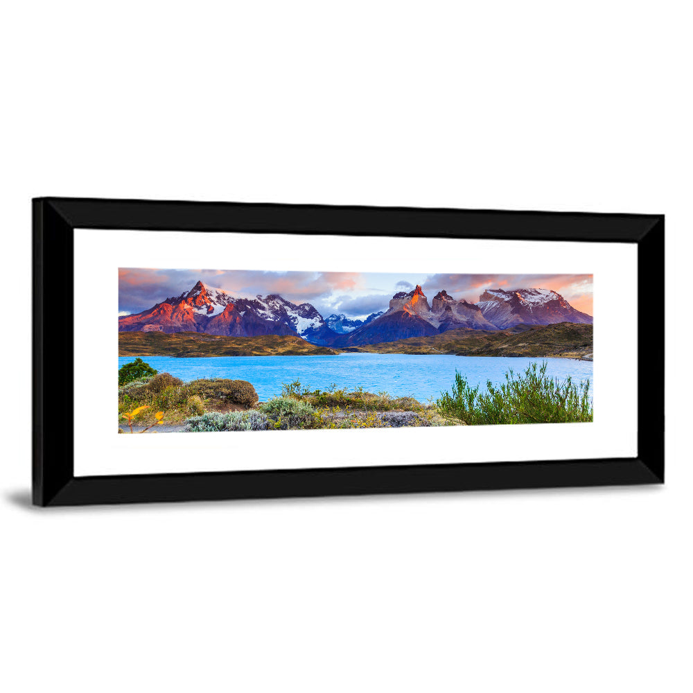 Lake Pehoe at Dawn Wall Art
