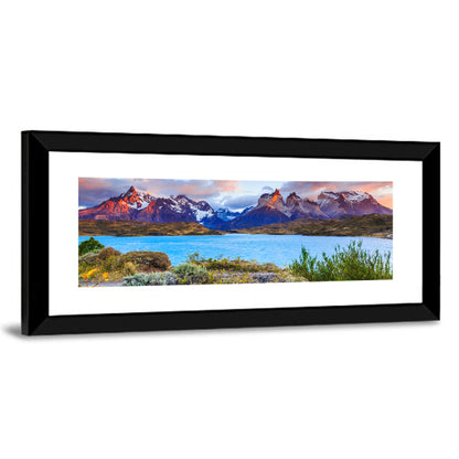 Lake Pehoe at Dawn Wall Art