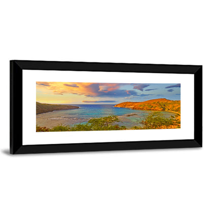 Hanauma Bay Golden Hour Wall Art