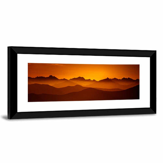 Tatry Mountains Sunset, Slovakia Wall Art