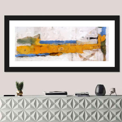 Lakes Reflection Abstract Wall Art