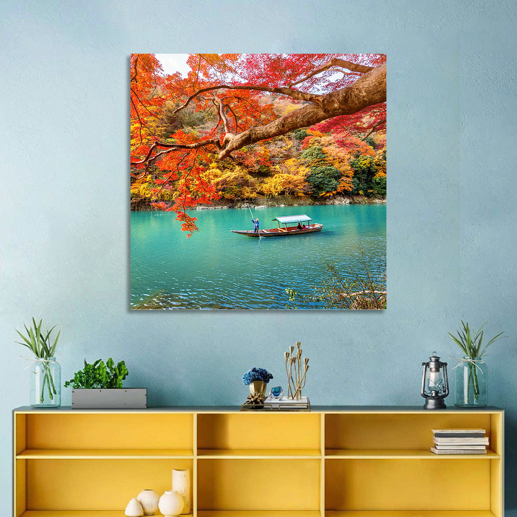 Hozugawa River, Kyoto Wall Art