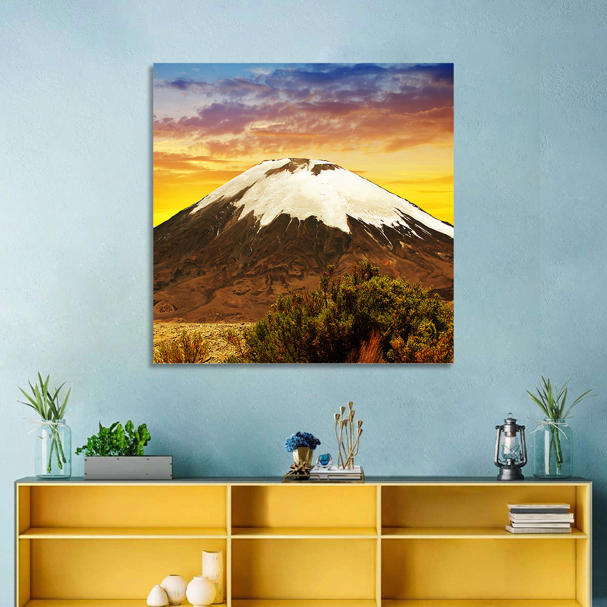 Parinacota Volcano Wall Art