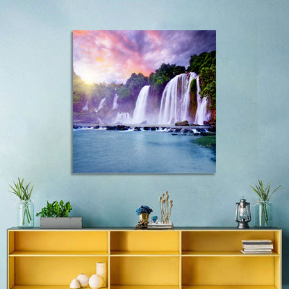 Ban Gioc Banyue Waterfall Wall Art