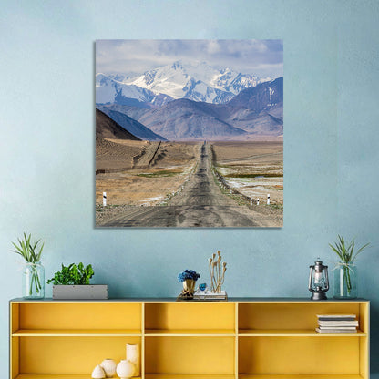 Pamir Mountain Road Wall Art