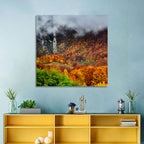Misty Carpathian Autumn Wall Art