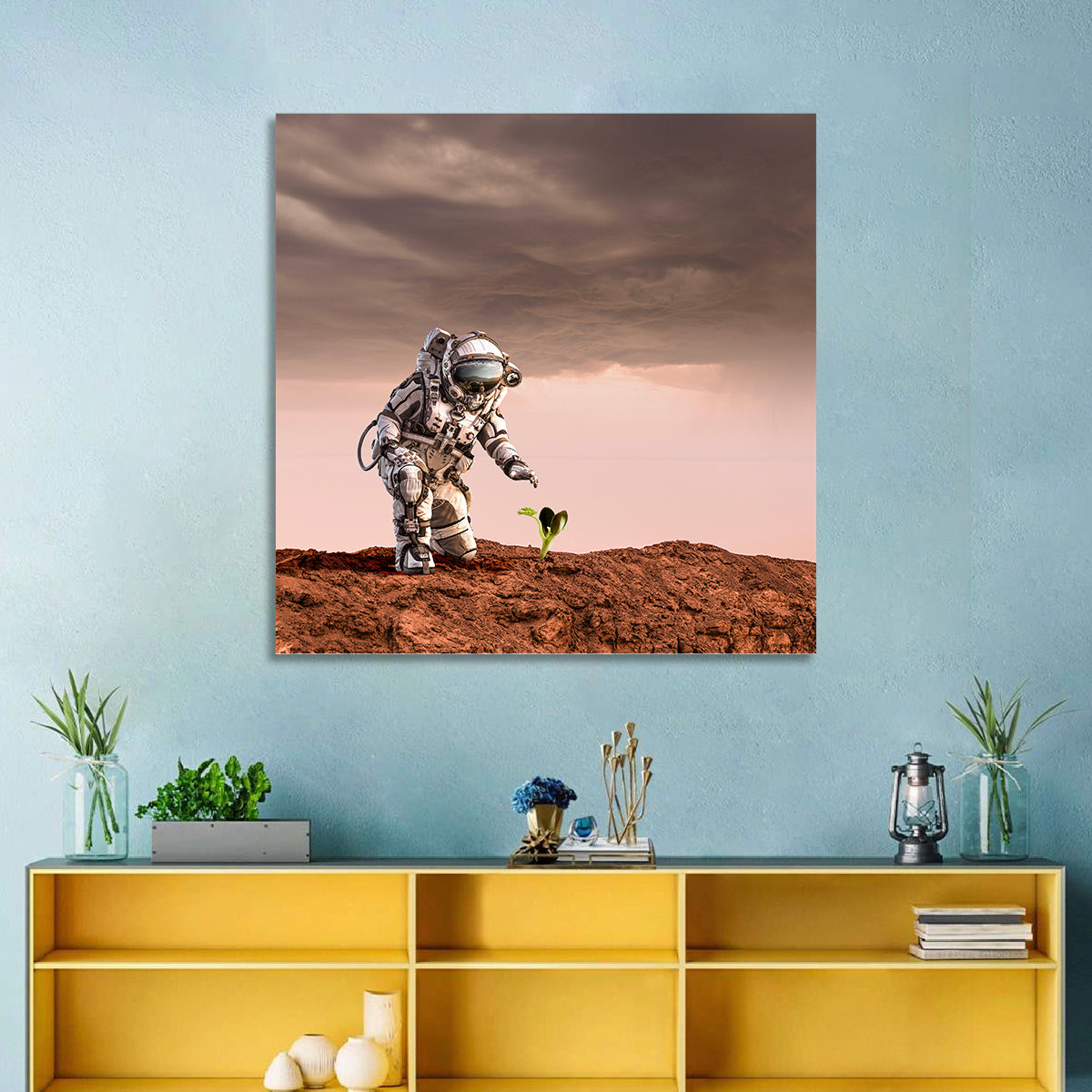 Martian Seedling Concept Wall Art