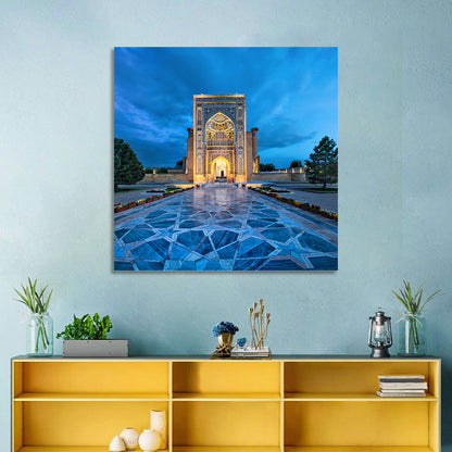 Gur-e-amir Twilight Entrance Wall Art