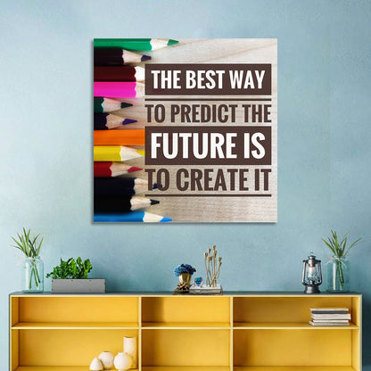 Create the Future Quote Wall Art