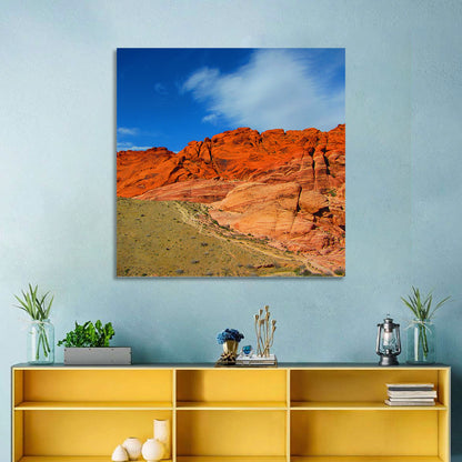 Red Rock Canyon Trail Wall Art