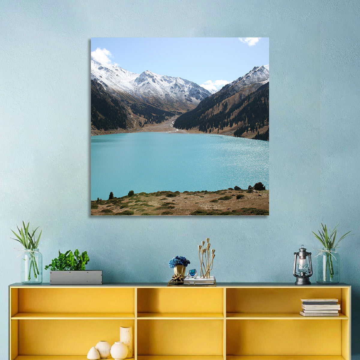 Big Almaty Lake Wall Art
