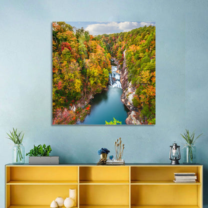 Tallulah Gorge Waterfall Wall Art