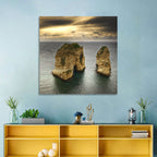 Pigeon Rocks, Raouché Wall Art
