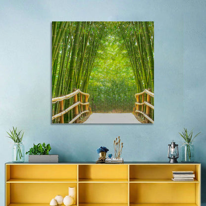 Bamboo Alley Wall Art