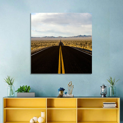 Nevada Desert Highway Wall Art