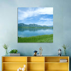 Boulder Reservoir and Flatirons Wall Art