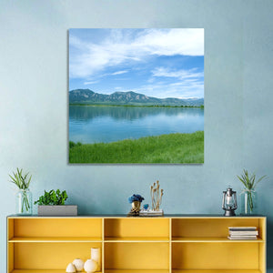 Colorado Mountains Lake Wall Art