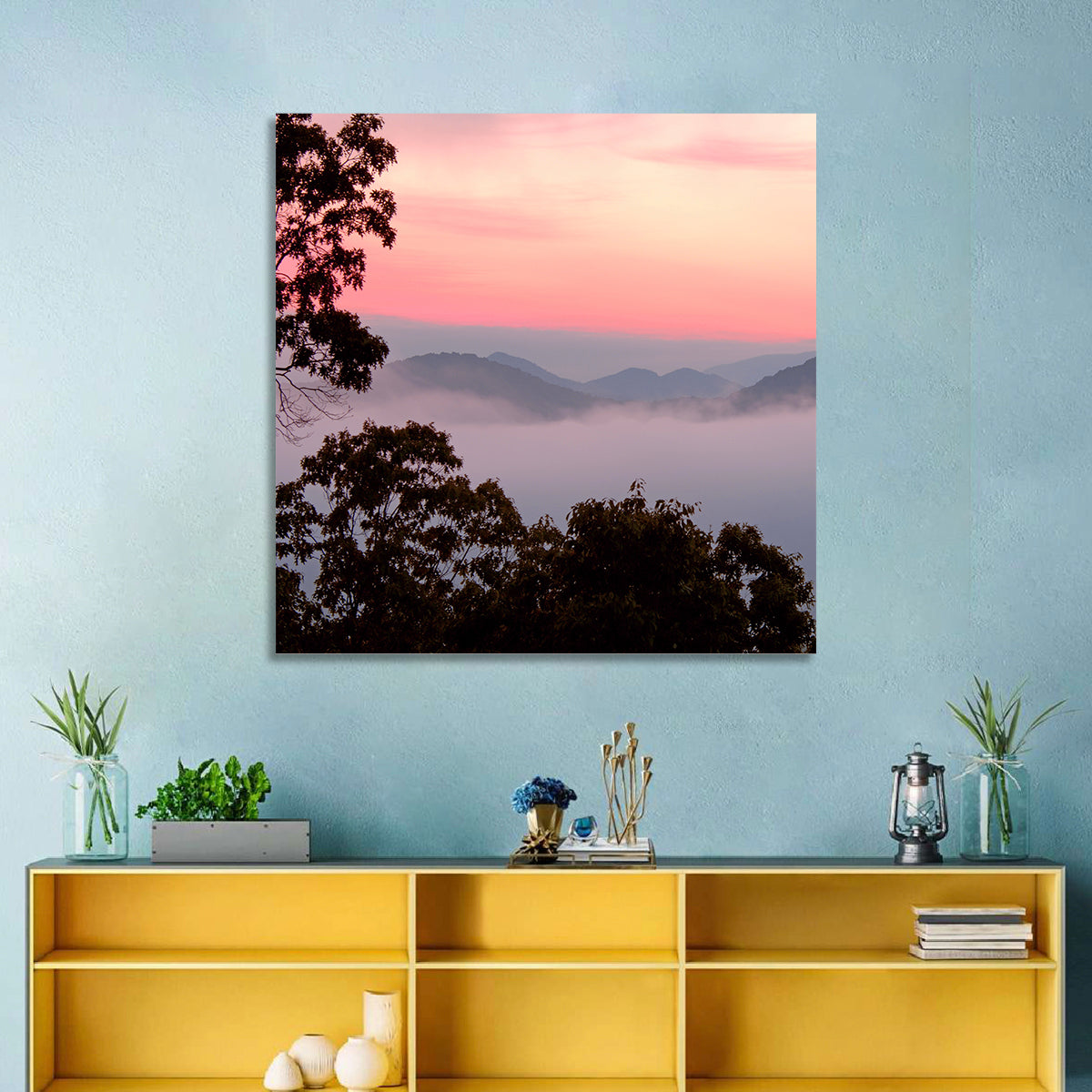 Smogy Foothills Dawn Wall Art