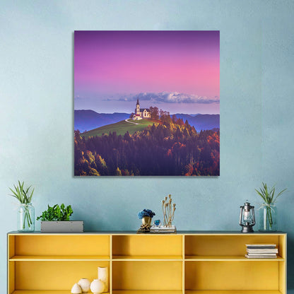 Saint Leonard Hilltop Church Wall Art