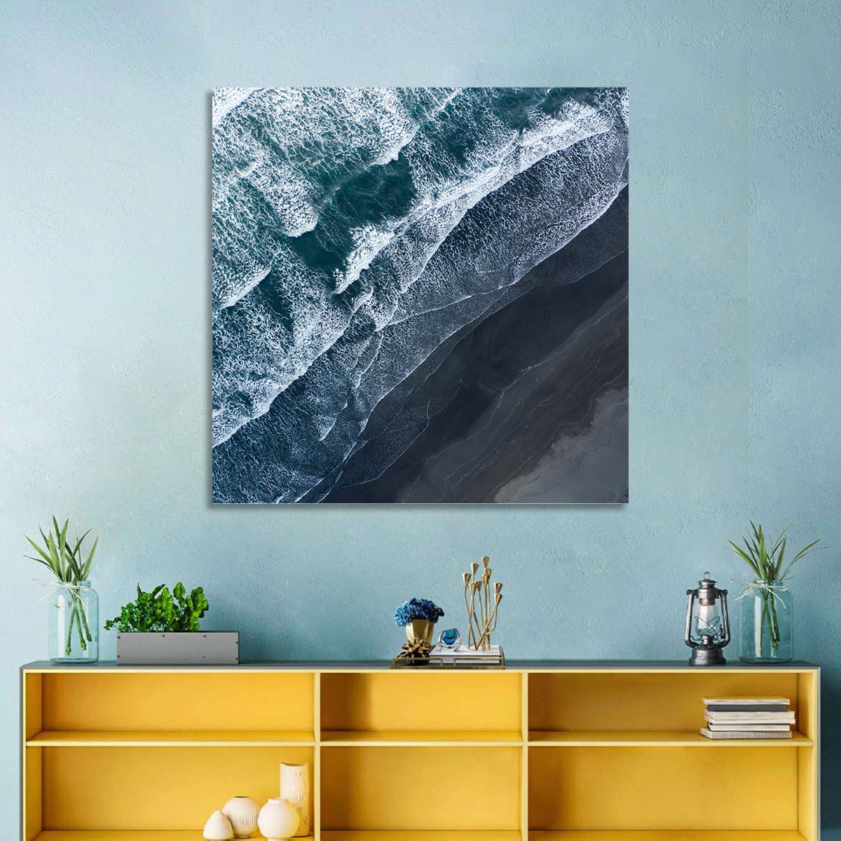 Atlantic Ocean Waves Wall Art