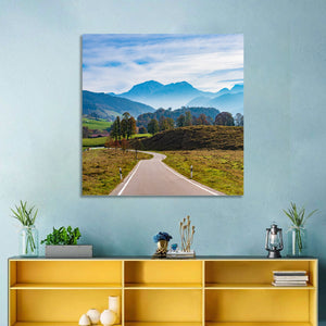 Bavarian Mountain Valley Wall Art