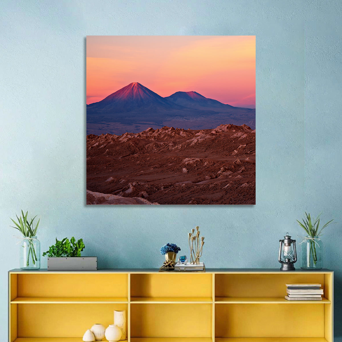 Valle De La Luna, Licancabur Volcano Wall Art
