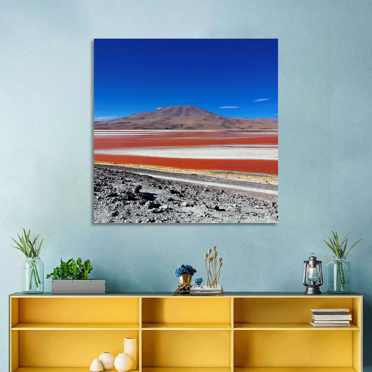 Laguna Colorada Red Lake Wall Art