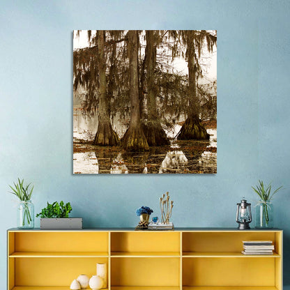 Lake Martin Cypress Morning Wall Art