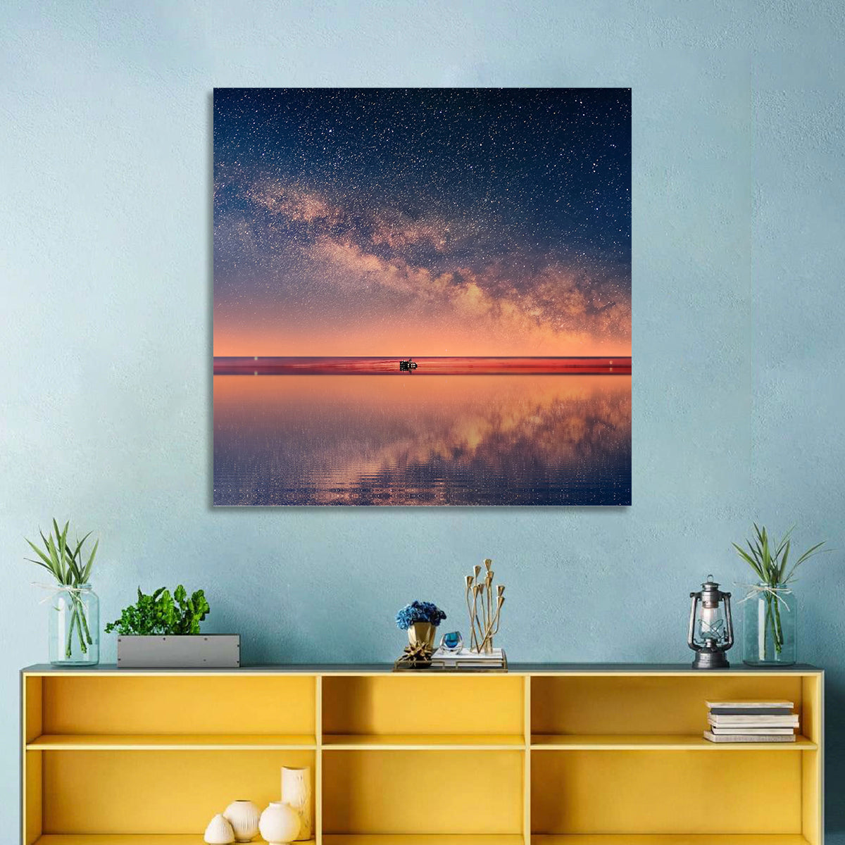 Ocean Starry Night Wall Art