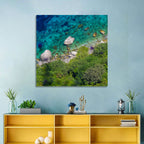 Capri Island Coast Wall Art