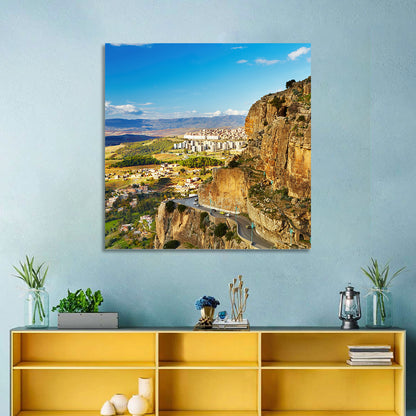 Constantine Cliffside at Golden Hour Wall Art