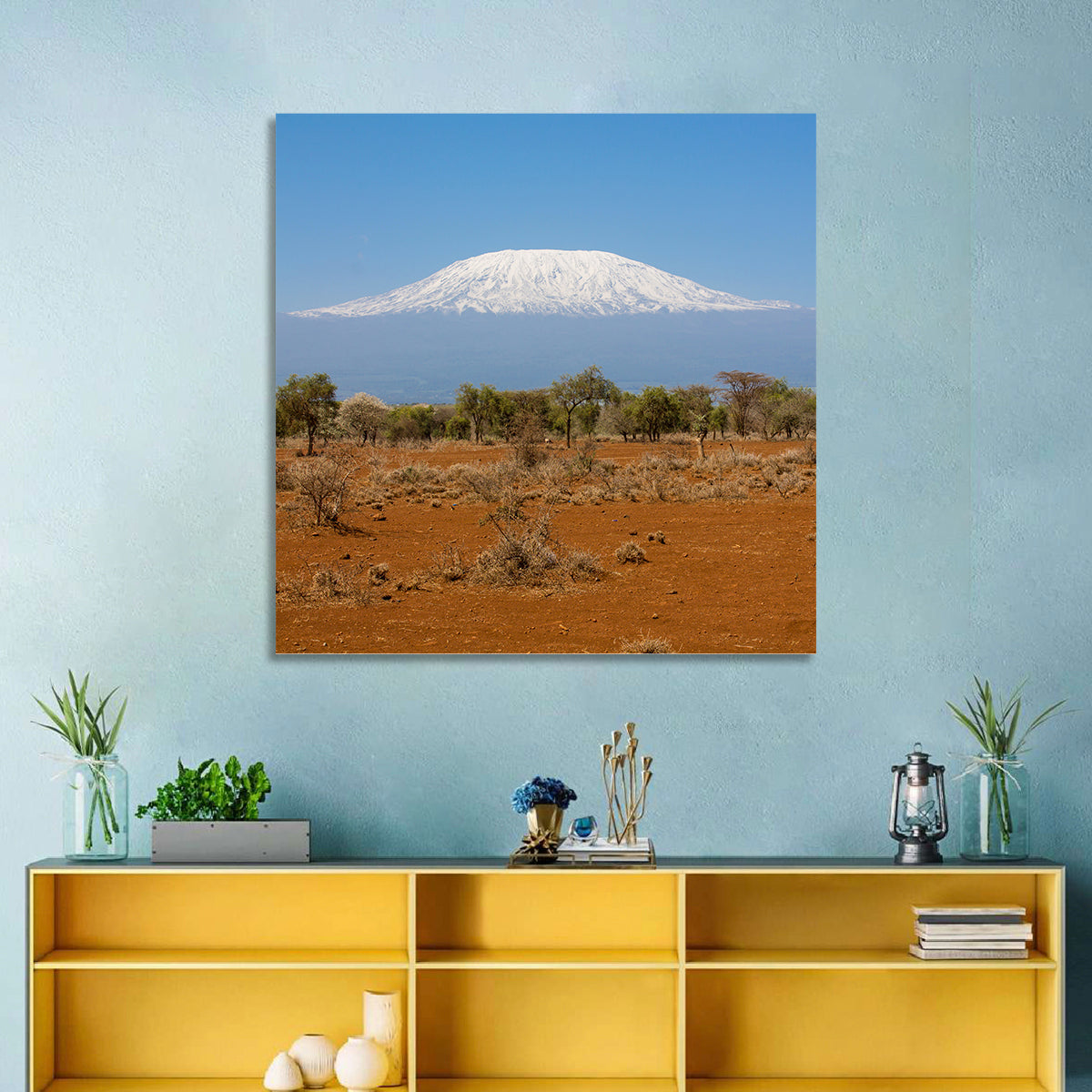 Mount Kilimanjaro Landscape Wall Art