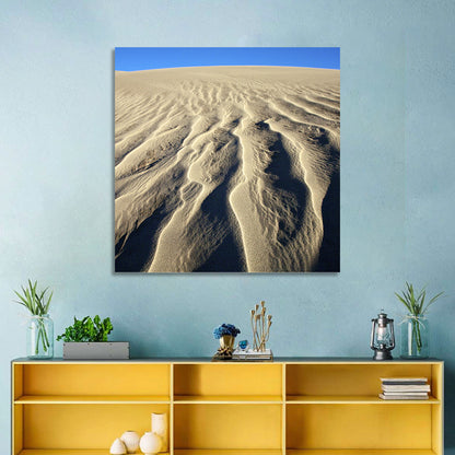 Endless Rippled Sand Dunes Wall Art