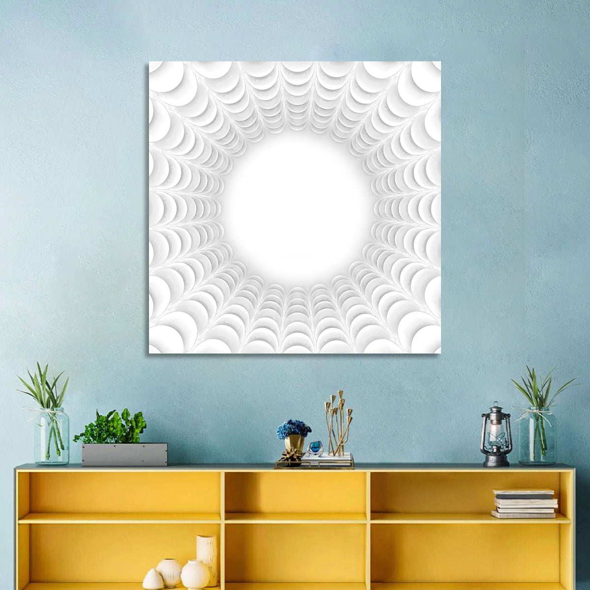 Bubble Sphere Tunnel Wall Art