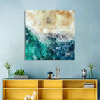 Aerial Beach Abstract Wall Art