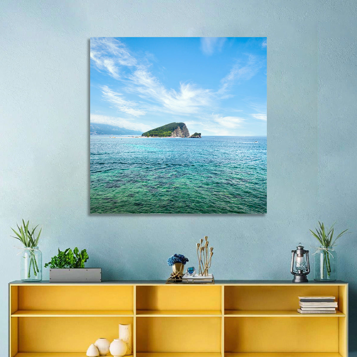 Sveti Nikola Island, Budva Wall Art