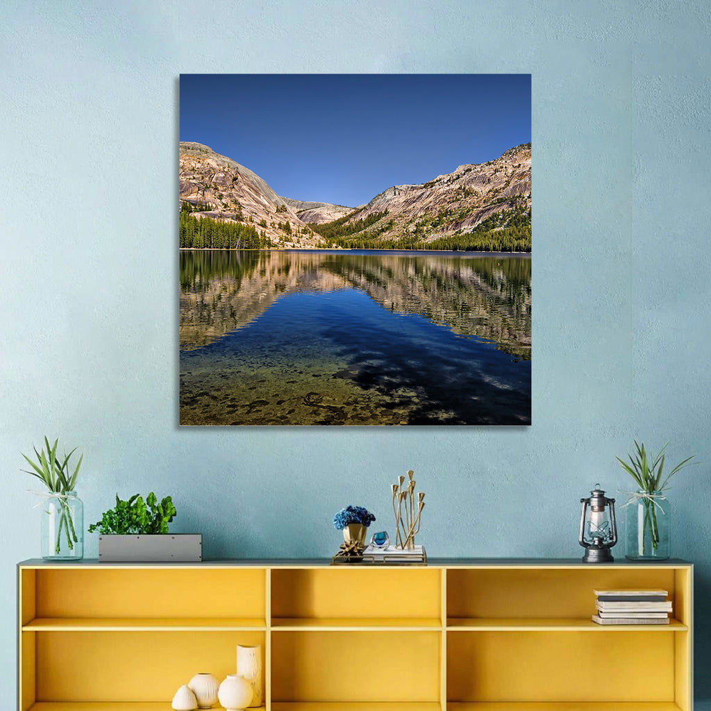 Tenaya Lake Reflection Wall Art