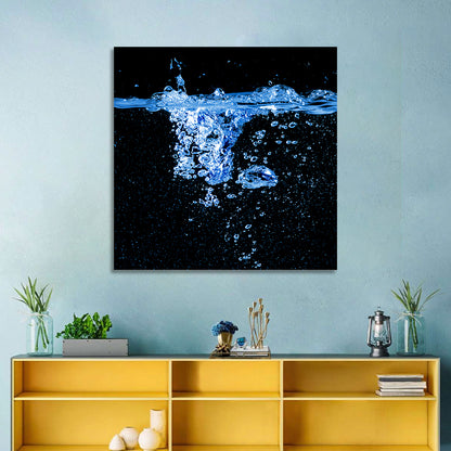 Water Splash Wall Art