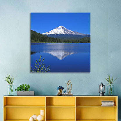 Mount Hood at Trillium Lake Wall Art