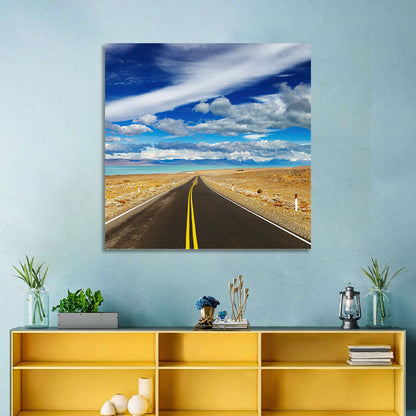 Road To Viedma Lake Wall Art