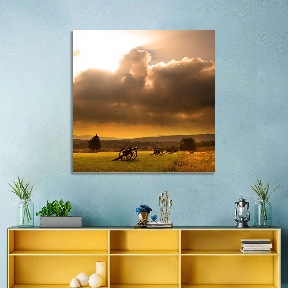 Antietam Civil War Battlefield Wall Art