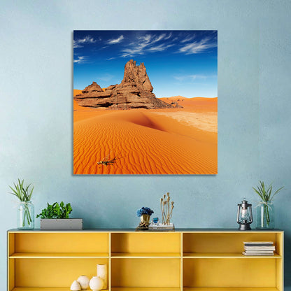 Sahara Rock Formation Landscape Wall Art