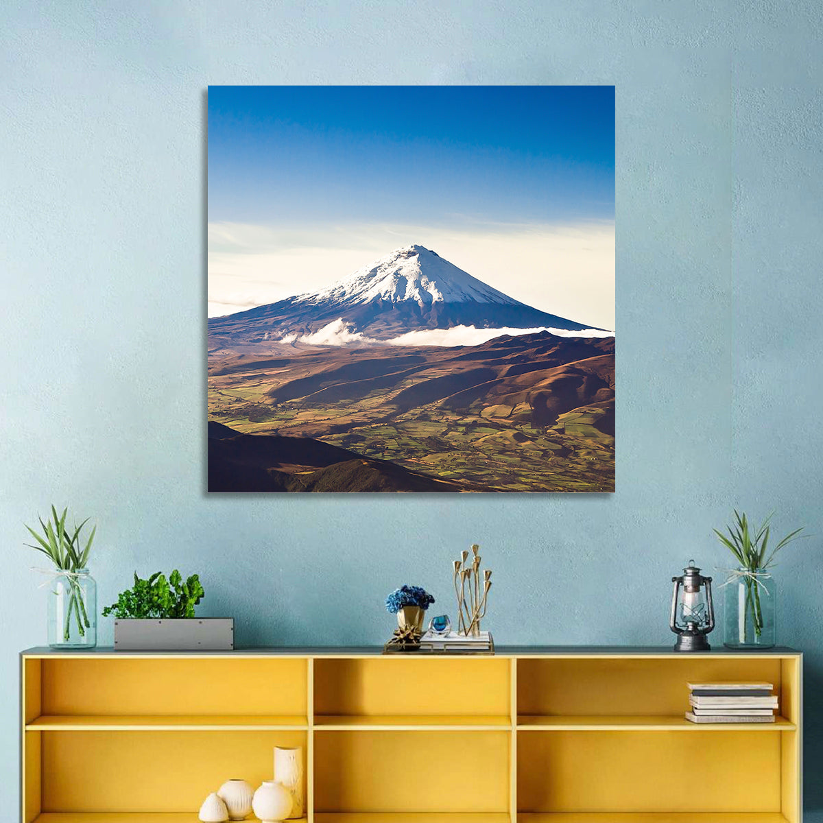 Cotopaxi Volcano Landscape Wall Art