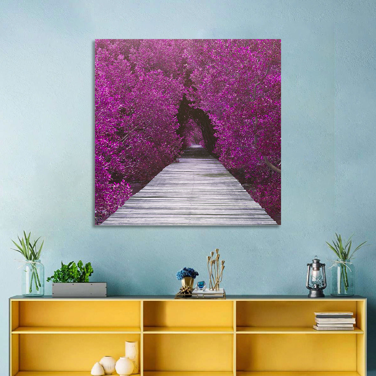 Mangrove Forest Pathway Wall Art